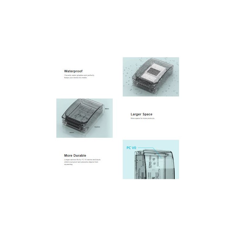 Buy Sonoff Waterproof Case - R2 - IP66 in Cyprus, Nicosia, Limassol, Larnaka, Pafos