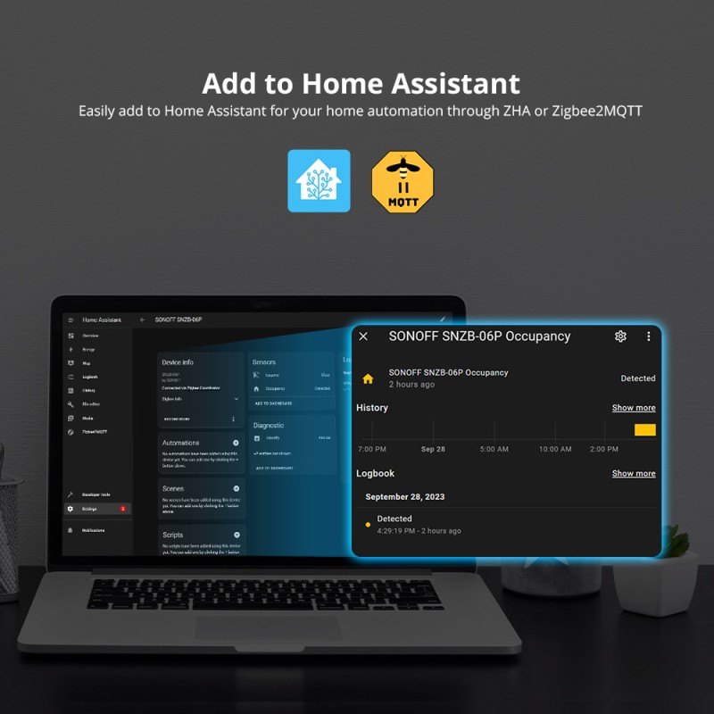 Buy Sonoff ZigBee Human Presence Sensor - SNZB-06P - ZigBee, Human Presence Sensor in Cyprus, Nicosia, Limassol, Larnaka, Pafos