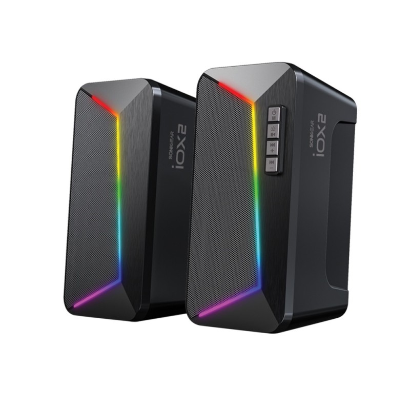 Buy SonicGear Stereo Bluetooth PC Speakers - IOX 2 - Stereo Bluetooth PC Speakers in Cyprus, Nicosia, Limassol, Larnaka, Pafos