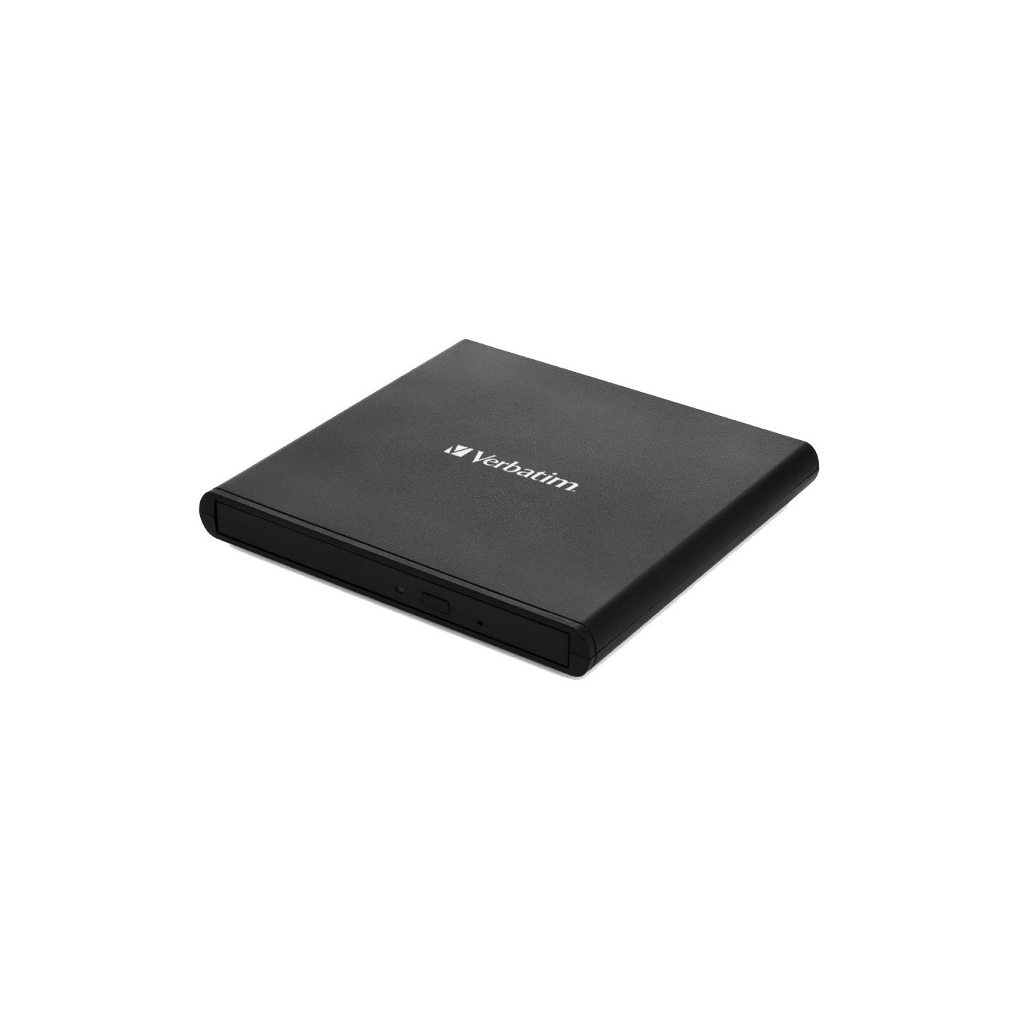 Verbatim External Slimline CD/DVD Writer USB 2.0 Black - 98938 (Boxed) — Buy in Cyprus with Fast Delivery
