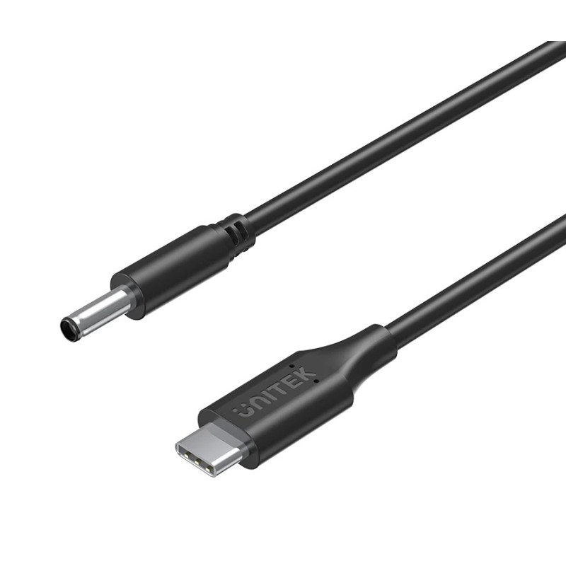 Buy Unitek UCL USB-C to DC Cable - C14120BK - 1.8m 65W for Dell 4.5 3.0mm in Cyprus, Nicosia, Limassol, Larnaka, Pafos