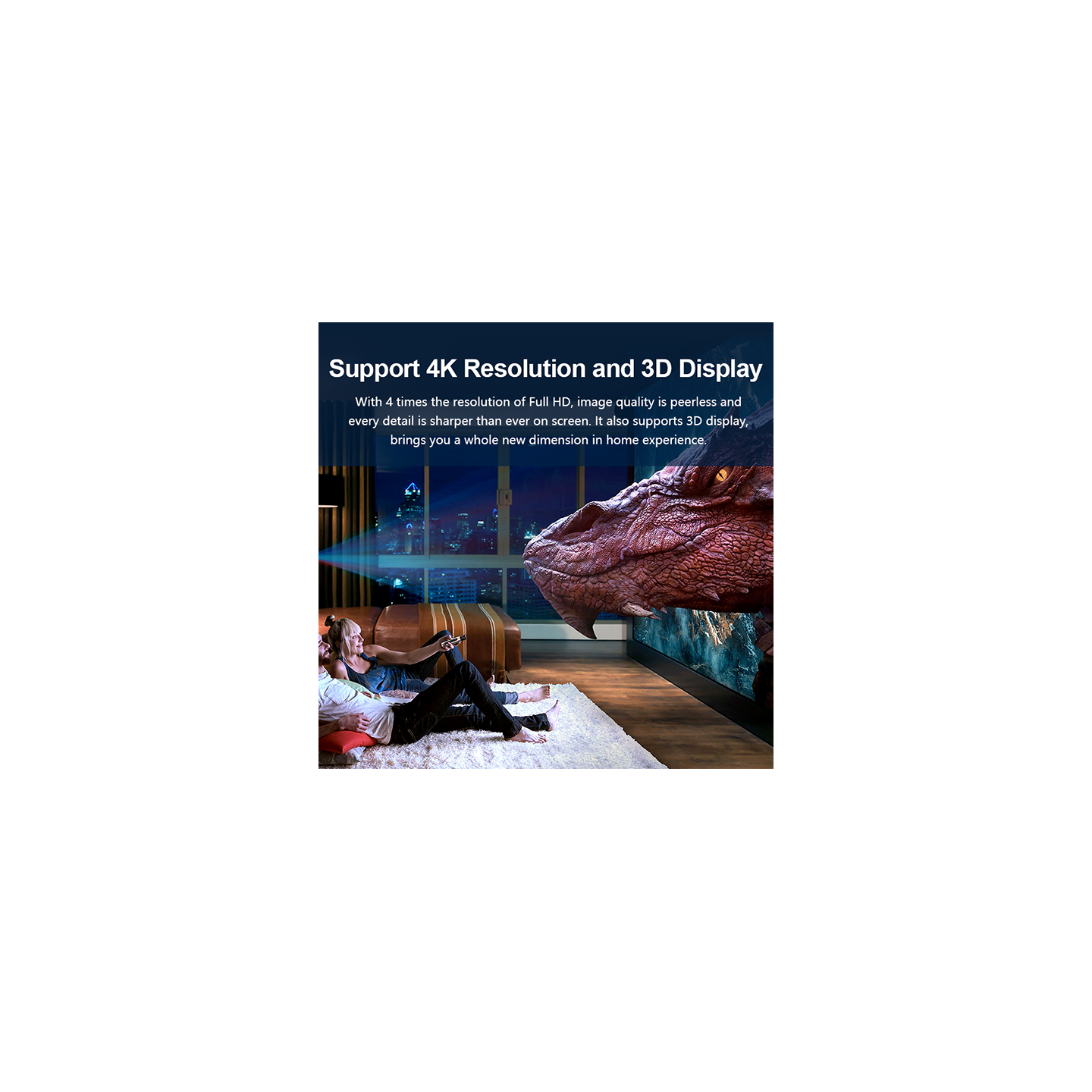 Unitek HDMI Cable - Y-C136M - Premium 100% Copper HDMI Cable 1.0m — Buy in Cyprus with Fast Delivery