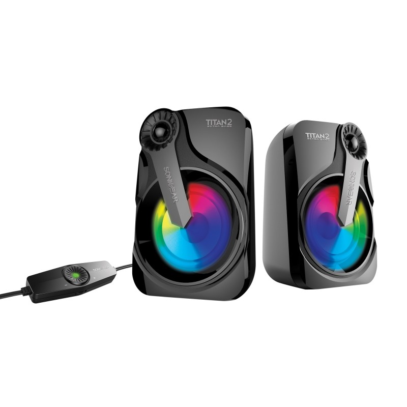 Buy SonicGear USB Speakers - Titan2 - 2.0 12W 7LFX in Cyprus, Nicosia, Limassol, Larnaka, Pafos