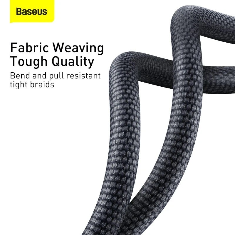 Buy Baseus Crystal Shine USB-A to Type-C - 100W 1.2m Black in Cyprus, Nicosia, Limassol, Larnaka, Pafos