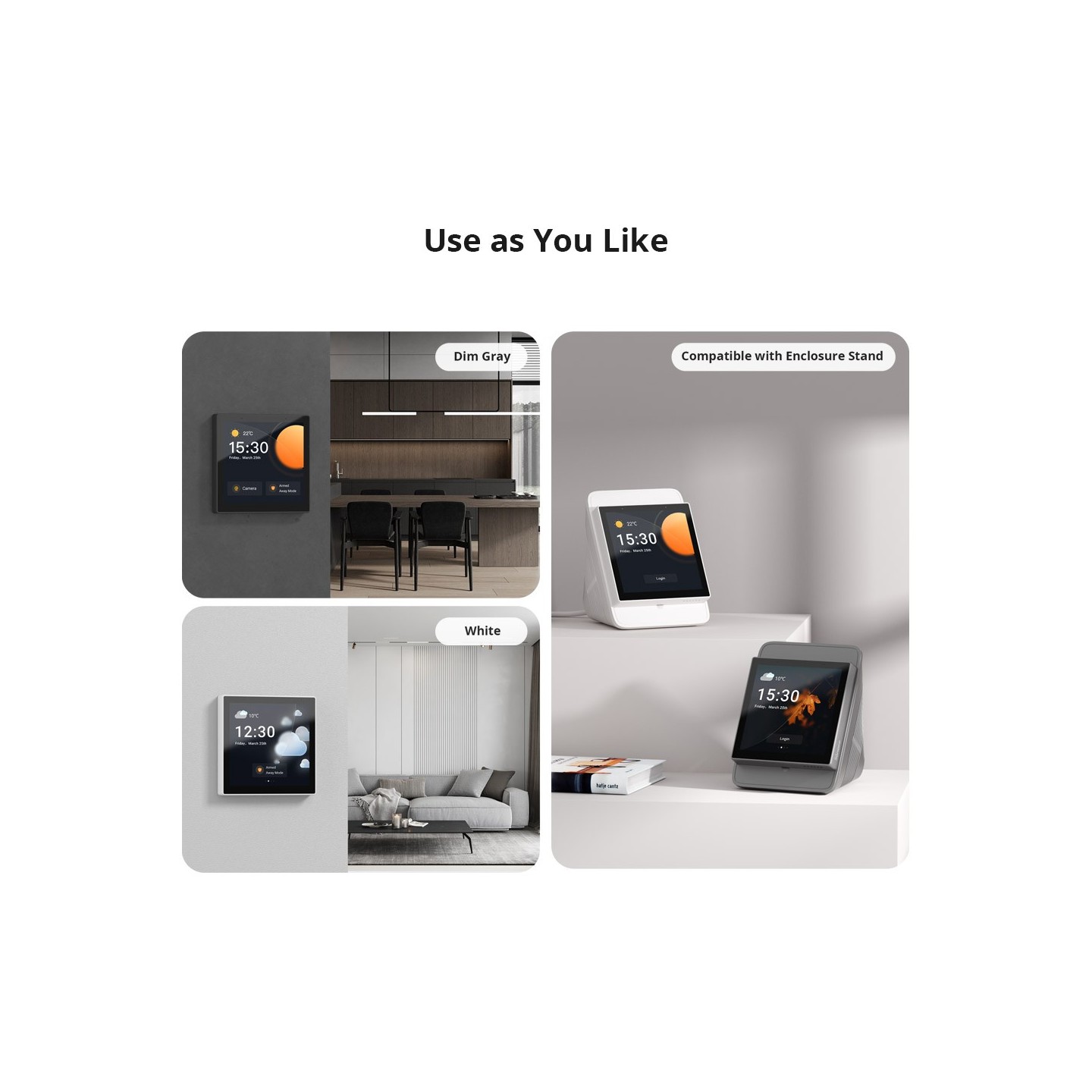 Sonoff Wifi Smart NS Panel Pro - Full Touch Display White — Buy in Cyprus with Fast Delivery