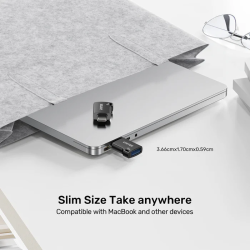 Unitek UCA USB-A Female to USB-C Male Adapter - A1048A - USB-A Female to USB-C Male, 10Gbps — Buy in Cyprus with Fast Delivery