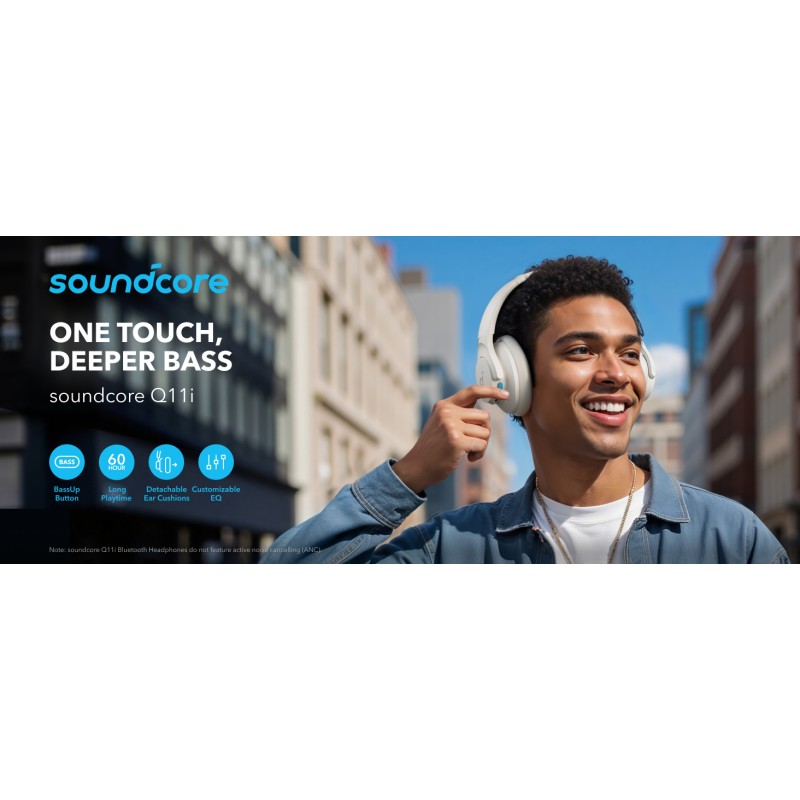 Buy Anker Soundcore Headphones - Q11i - White in Cyprus, Nicosia, Limassol, Larnaka, Pafos