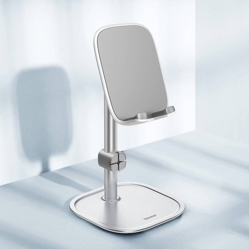 Buy Baseus Telescopic Phone Holder - Silver in Cyprus, Nicosia, Limassol, Larnaka, Pafos