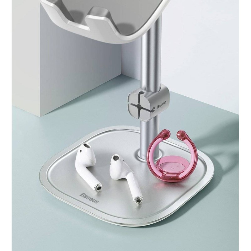 Buy Baseus Telescopic Phone Holder - Silver in Cyprus, Nicosia, Limassol, Larnaka, Pafos