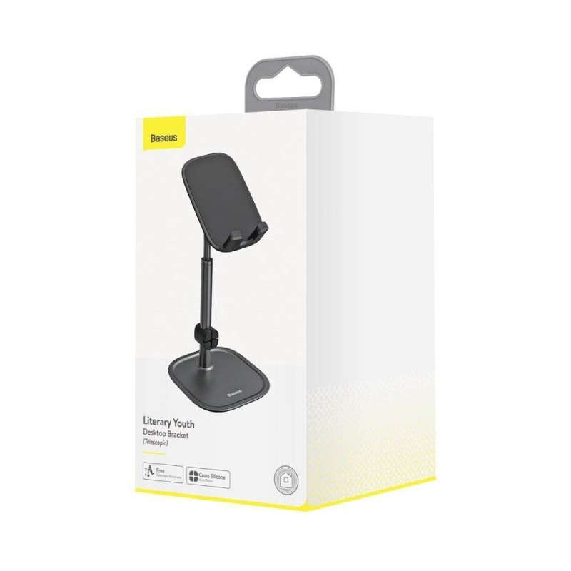 Buy Baseus Telescopic Phone Holder - Silver in Cyprus, Nicosia, Limassol, Larnaka, Pafos