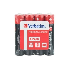 Buy Verbatim Alkaline AAA 4pcs Batteries - Wrap in Cyprus, Nicosia, Limassol, Larnaka, Pafos