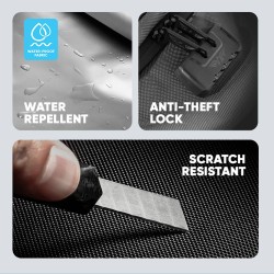 Buy Armaggeddon Gaming Bag with Lock, USB-C, Splashproof - NOMAD-15 - Carbon in Cyprus, Nicosia, Limassol, Larnaka, Pafos