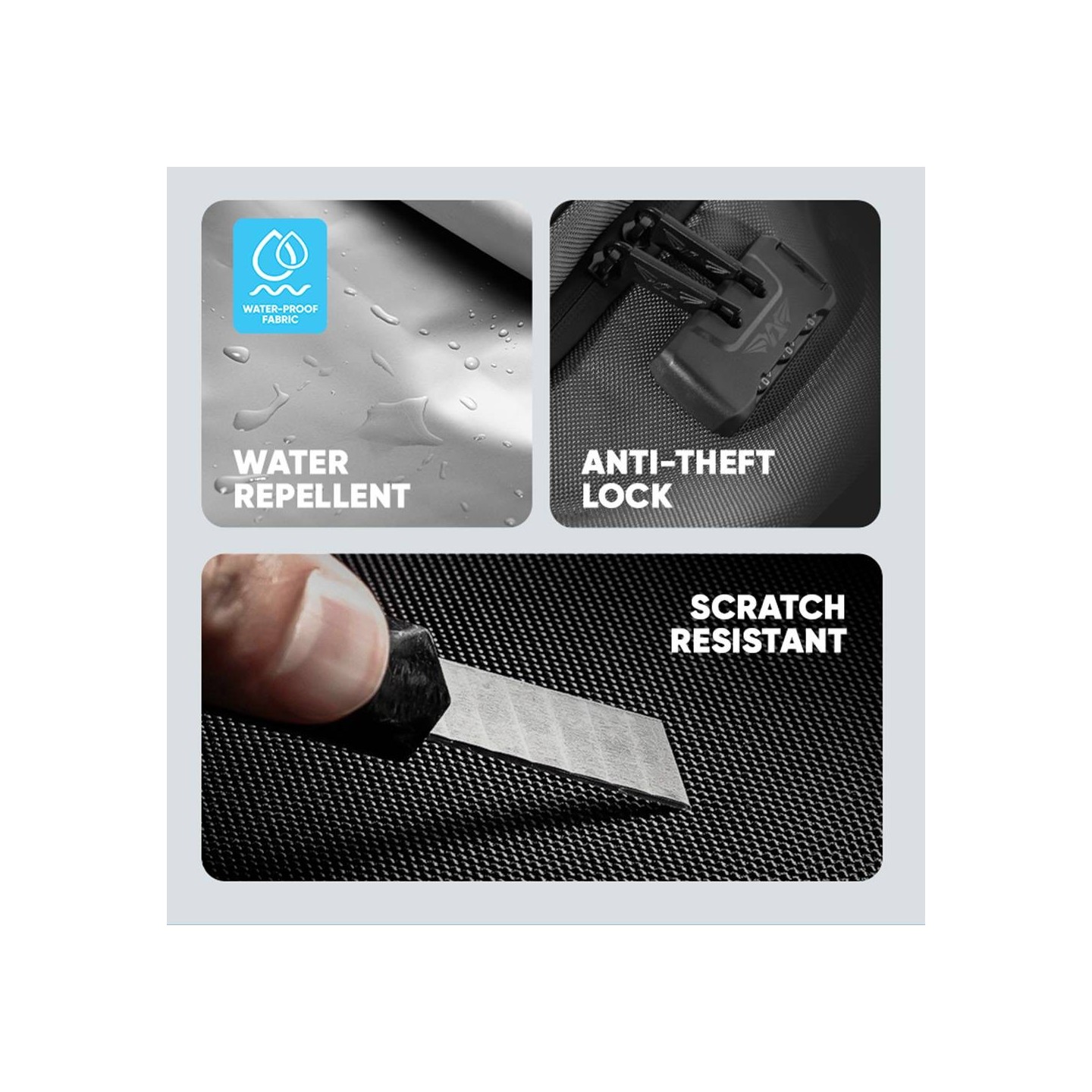 Armaggeddon Gaming Bag with Lock, USB-C, Splashproof - NOMAD-15 - Carbon — Buy in Cyprus with Fast Delivery