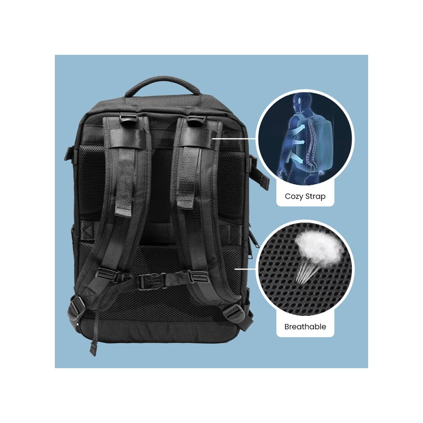 Armaggeddon NOMAD-15 Carbon Gaming Bag – 16in Laptop, USB-C | Armenius Store