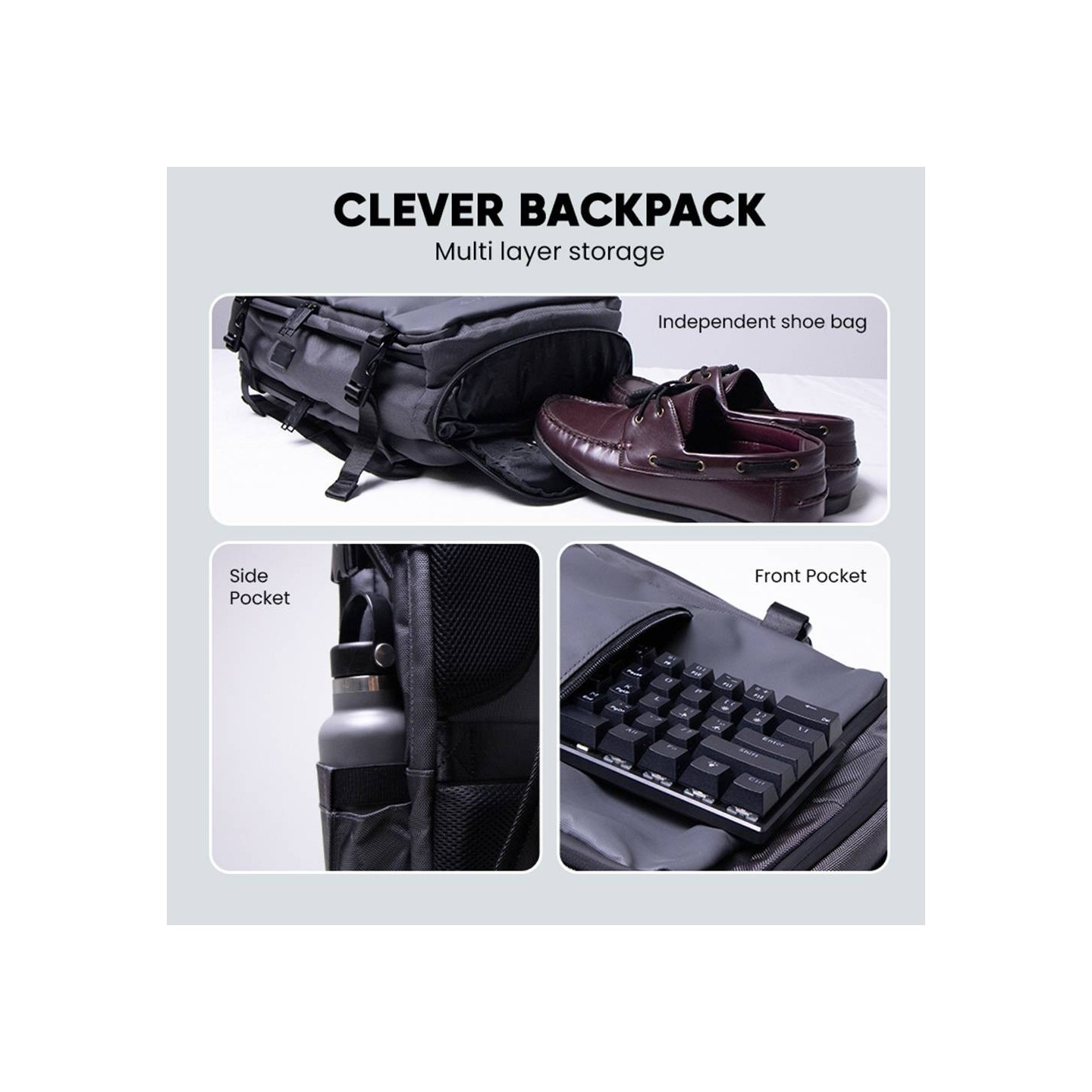 Armaggeddon Gaming Bag with Lock, USB-C, Splashproof - NOMAD-15 - Carbon — Buy in Cyprus with Fast Delivery