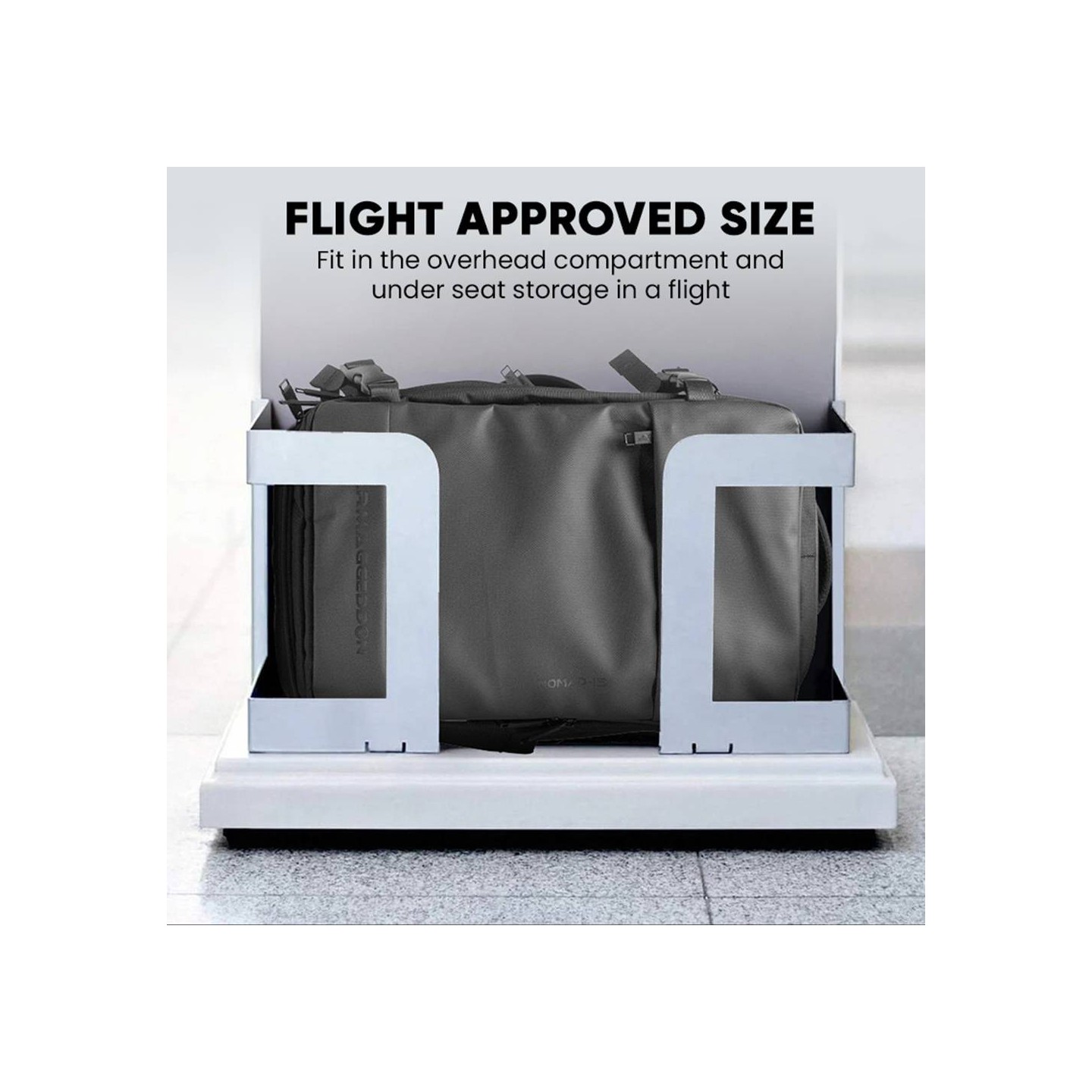 Armaggeddon Gaming Bag with Lock, USB-C, Splashproof - NOMAD-15 - Carbon — Buy in Cyprus with Fast Delivery