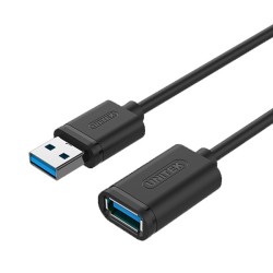 Buy Unitek Y-C458GBK USB3.0 USB-A Male to USB-A Female Extension Cable 1.5m in Cyprus, Nicosia, Limassol, Larnaka, Pafos