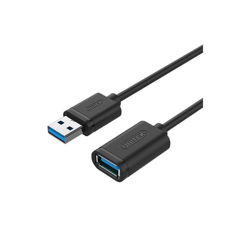 Buy Unitek Y-C458GBK USB3.0 USB-A Male to USB-A Female Extension Cable 1.5m in Cyprus, Nicosia, Limassol, Larnaka, Pafos