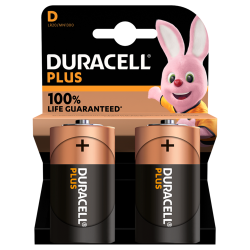 Buy Duracell Alkaline D 2pcs Batteries Plus - D 2pcs in Cyprus, Nicosia, Limassol, Larnaka, Pafos