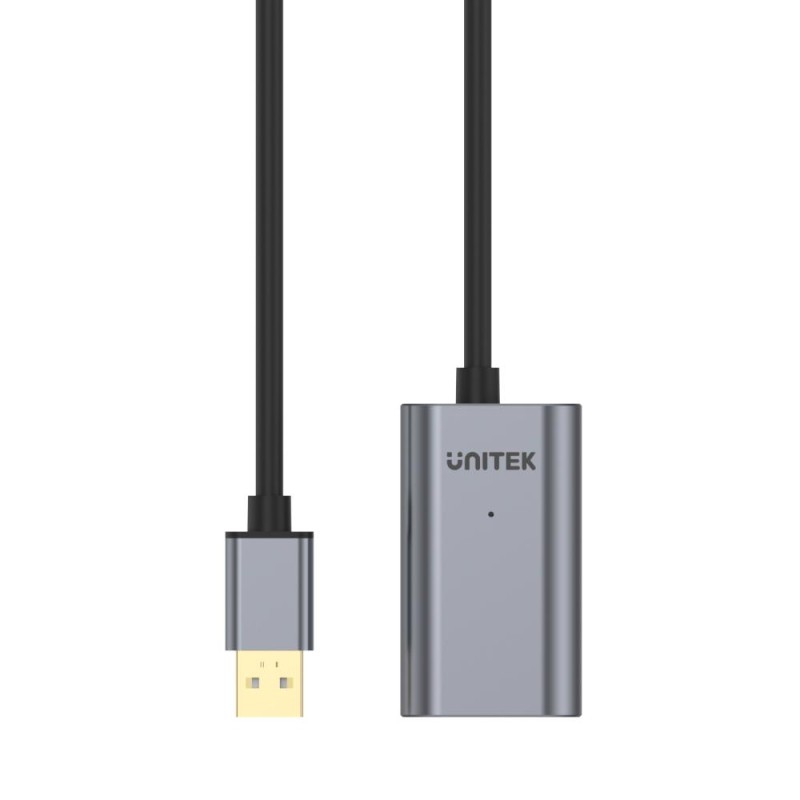 Buy Unitek Y-274 USB2.0 USB-A Male to USB-A Female Active Extension Cable 20m in Cyprus, Nicosia, Limassol, Larnaka, Pafos