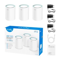 Cudy M1500 – AX1500 Wi-Fi 6 Mesh System 3-Pack – Gigabit Ports, 2500 sq.ft | Armenius Store