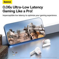 Buy Baseus Headphones In Ear TWS ANC White - MZ10 - In Ear, TWS, ANC, White in Cyprus, Nicosia, Limassol, Larnaka, Pafos