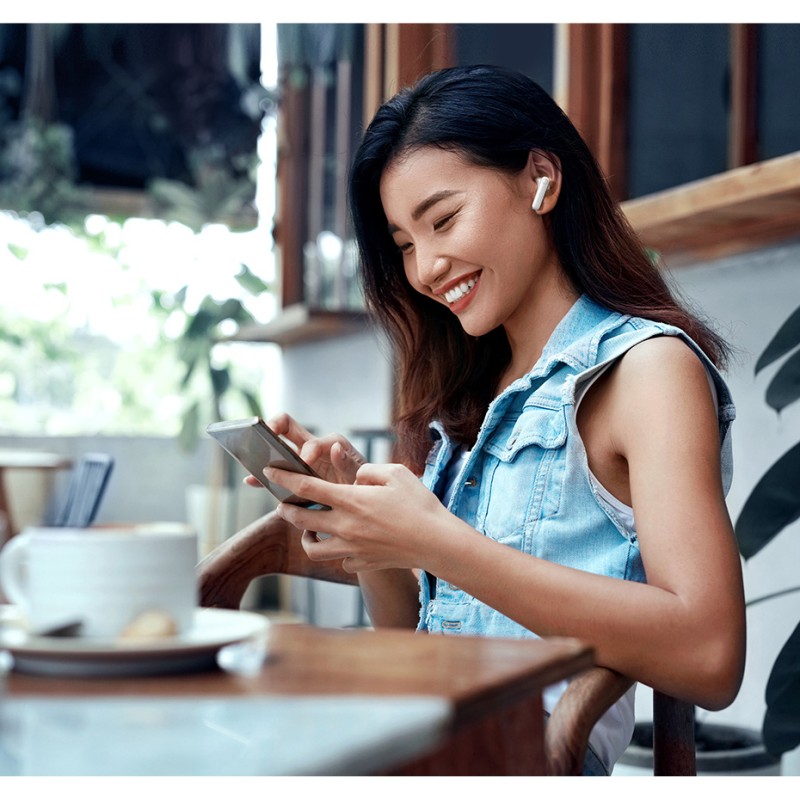 Buy Baseus Headphones In Ear TWS ANC White - MZ10 - In Ear, TWS, ANC, White in Cyprus, Nicosia, Limassol, Larnaka, Pafos