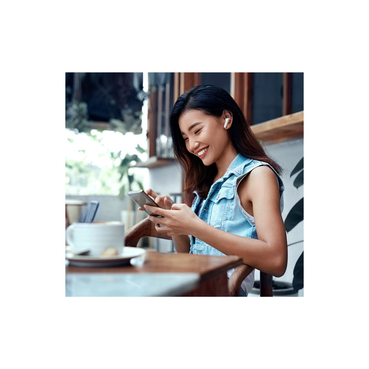 Baseus Headphones In Ear TWS ANC White - MZ10 - In Ear, TWS, ANC, White — Buy in Cyprus with Fast Delivery