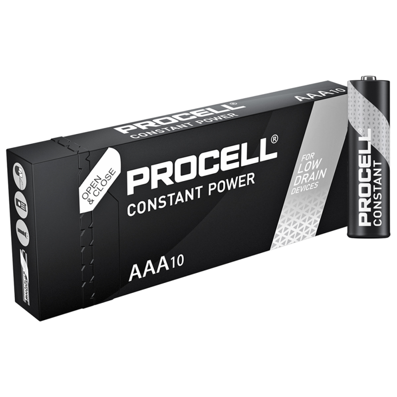 Buy Duracell Procell Industrial AAA Batteries - Box of 10pcs in Cyprus, Nicosia, Limassol, Larnaka, Pafos