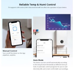Buy Sonoff WiFi Smart Switch TH Origin - THR316 - 16A in Cyprus, Nicosia, Limassol, Larnaka, Pafos