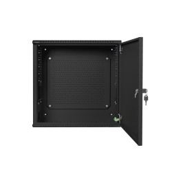 Buy Lanberg Wall Rack - Z34159 - 19'' Low Profile 6U+3U Assembled Black in Cyprus, Nicosia, Limassol, Larnaka, Pafos