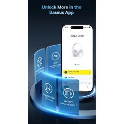 Buy Baseus Wireless Headphones For PS5 PC Switch Gaming AeQur GH02 Black in Cyprus, Nicosia, Limassol, Larnaka, Pafos