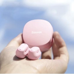 Buy Baseus Headphones In Ear TWS Encok - WM01 - Pink in Cyprus, Nicosia, Limassol, Larnaka, Pafos