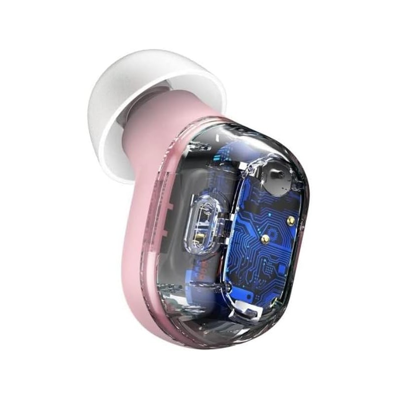 Buy Baseus Headphones In Ear TWS Encok - WM01 - Pink in Cyprus, Nicosia, Limassol, Larnaka, Pafos