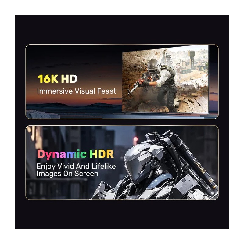 Buy Unitek DisplayPort 2.1 Cable - C1626GY01-3M - 8K 120Hz 3.0m in Cyprus, Nicosia, Limassol, Larnaka, Pafos