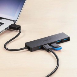 Anker Ultra Slim 4-Port USB 3.0 Hub A7516 - 5Gbps Data Expansion — Armenius Store Cyprus