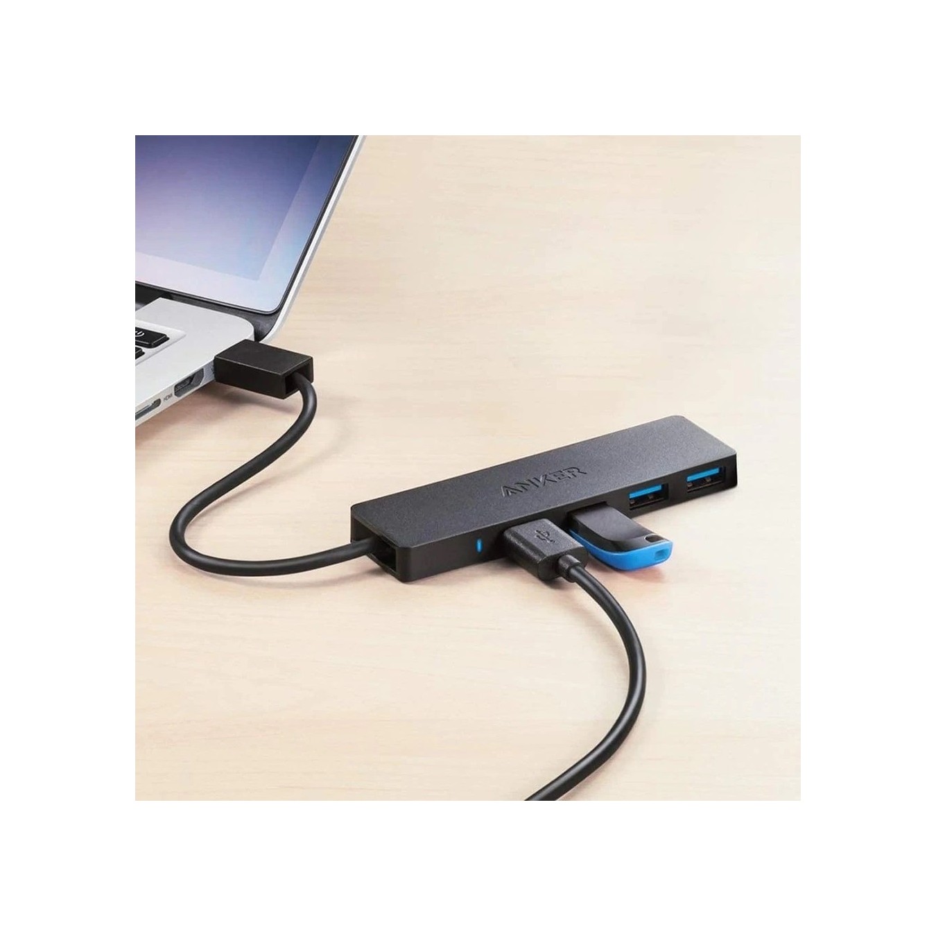 Anker A7516 Ultra Slim 4-Port USB 3.0 Hub – 5Gbps SuperSpeed | Armenius Store
