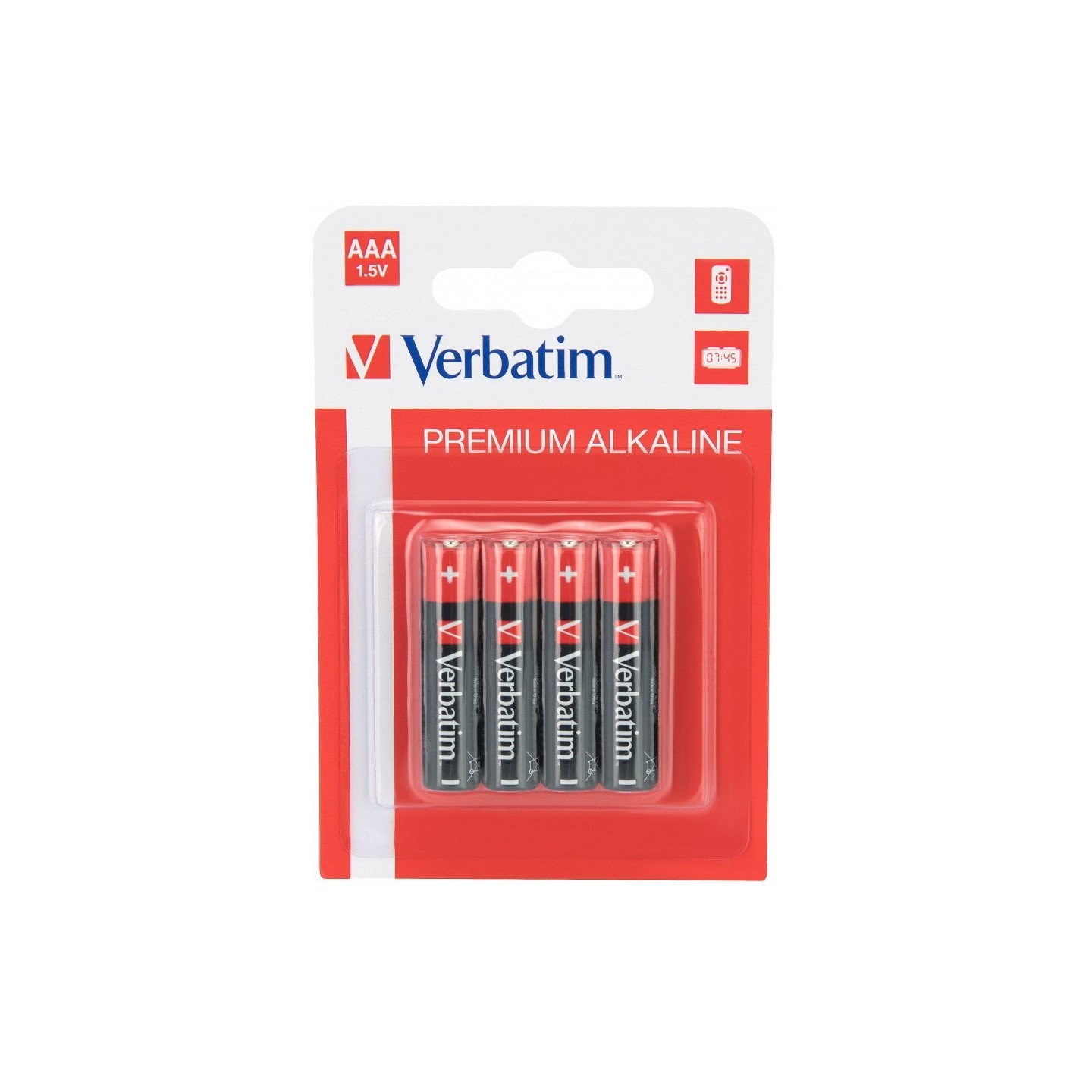 Verbatim Alkaline AAA 4pcs Batteries - Alkaline, AAA, 4pcs — Buy in Cyprus with Fast Delivery