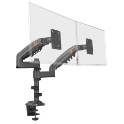 Buy NBMounts Twin Arm Gas Desktop Monitor Mount (upgraded version) - H180 - Twin... in Cyprus, Nicosia, Limassol, Larnaka, Pafos