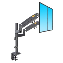 NBMounts NB-H180 Twin Arm Gas Desktop Monitor Mount (Boxed) — Buy in Cyprus with Fast Delivery