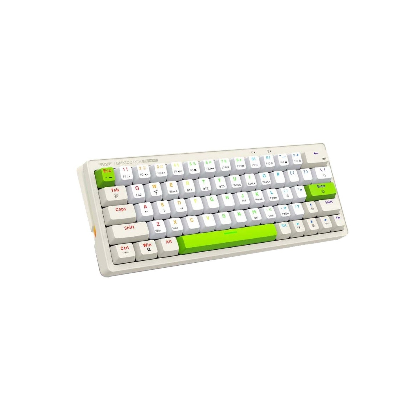 Armaggeddon GMK-100 Tri-Mode 63-Key Mechanical Gaming Keyboard - Red Linear (Boxed) — Buy in Cyprus with Fast Delivery