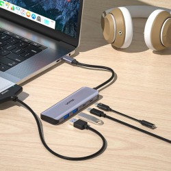 Buy Unitek USB-C Hub USB3.0 2xUSB-C 2xUSB-A - H1107Q - USB3.0 2xUSB-C 2xUSB-A in Cyprus, Nicosia, Limassol, Larnaka, Pafos