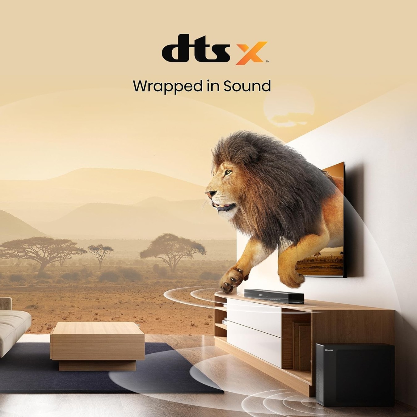 Hisense Soundbar - HS2100 - 2.1 CH 240W BT USB Optical — Buy in Cyprus with Fast Delivery
