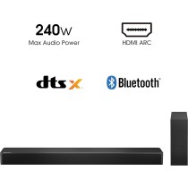 Hisense Soundbar - HS2100 - 2.1 CH 240W BT USB Optical — Buy in Cyprus with Fast Delivery