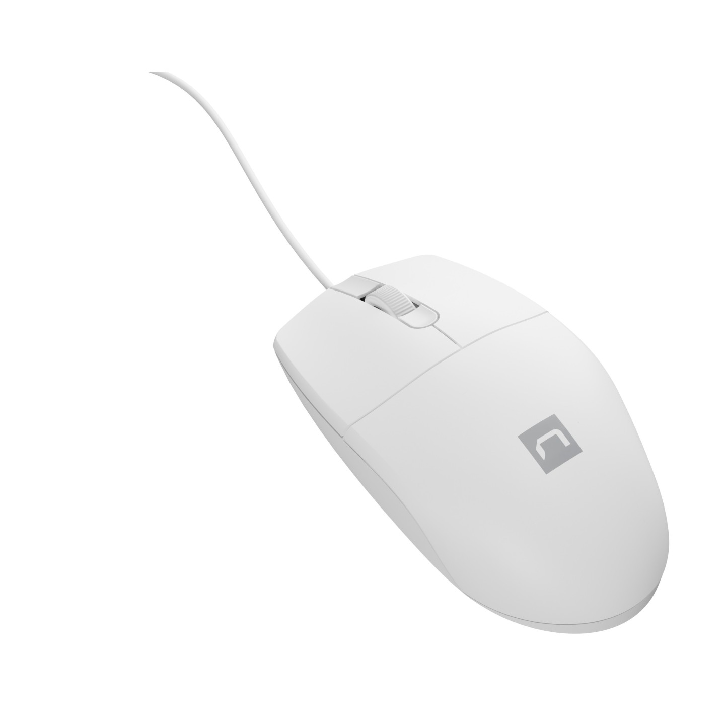 Natec Ruff 2 Wired Optical 1000 DPI Mouse White NMY-1988 (Boxed) — Buy in Cyprus with Fast Delivery