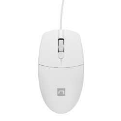Buy Natec Mouse - RUFF 2 - Wired Optical 1000DPI White in Cyprus, Nicosia, Limassol, Larnaka, Pafos