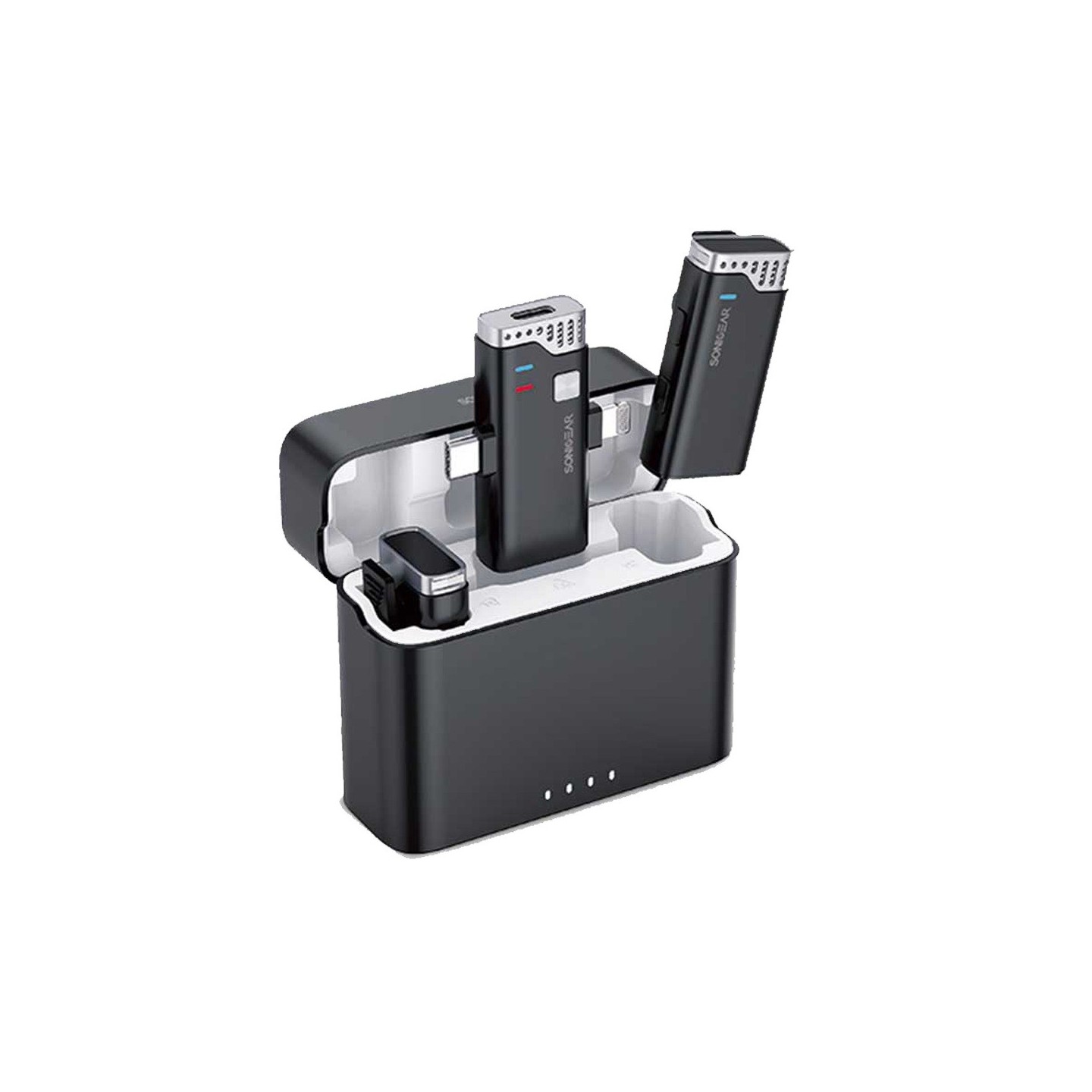 SonicGear WLM3000 Duo Wireless 2x Lavalier Clip-On Microphone (Boxed) — Buy in Cyprus with Fast Delivery