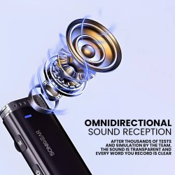 SonicGear WLM3000 Duo Wireless 2x Lavalier Clip-On Microphone (Boxed) — Buy in Cyprus with Fast Delivery