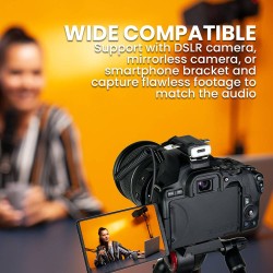 SonicGear WLM3000 Duo Wireless 2x Lavalier Clip-On Microphone (Boxed) — Buy in Cyprus with Fast Delivery