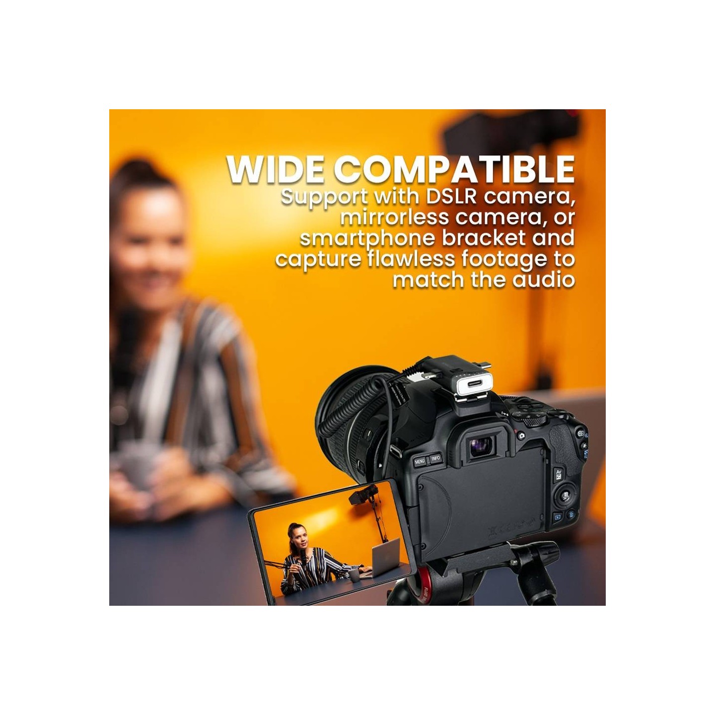 SonicGear WLM3000 Duo Wireless 2x Lavalier Clip-On Microphone (Boxed) — Buy in Cyprus with Fast Delivery